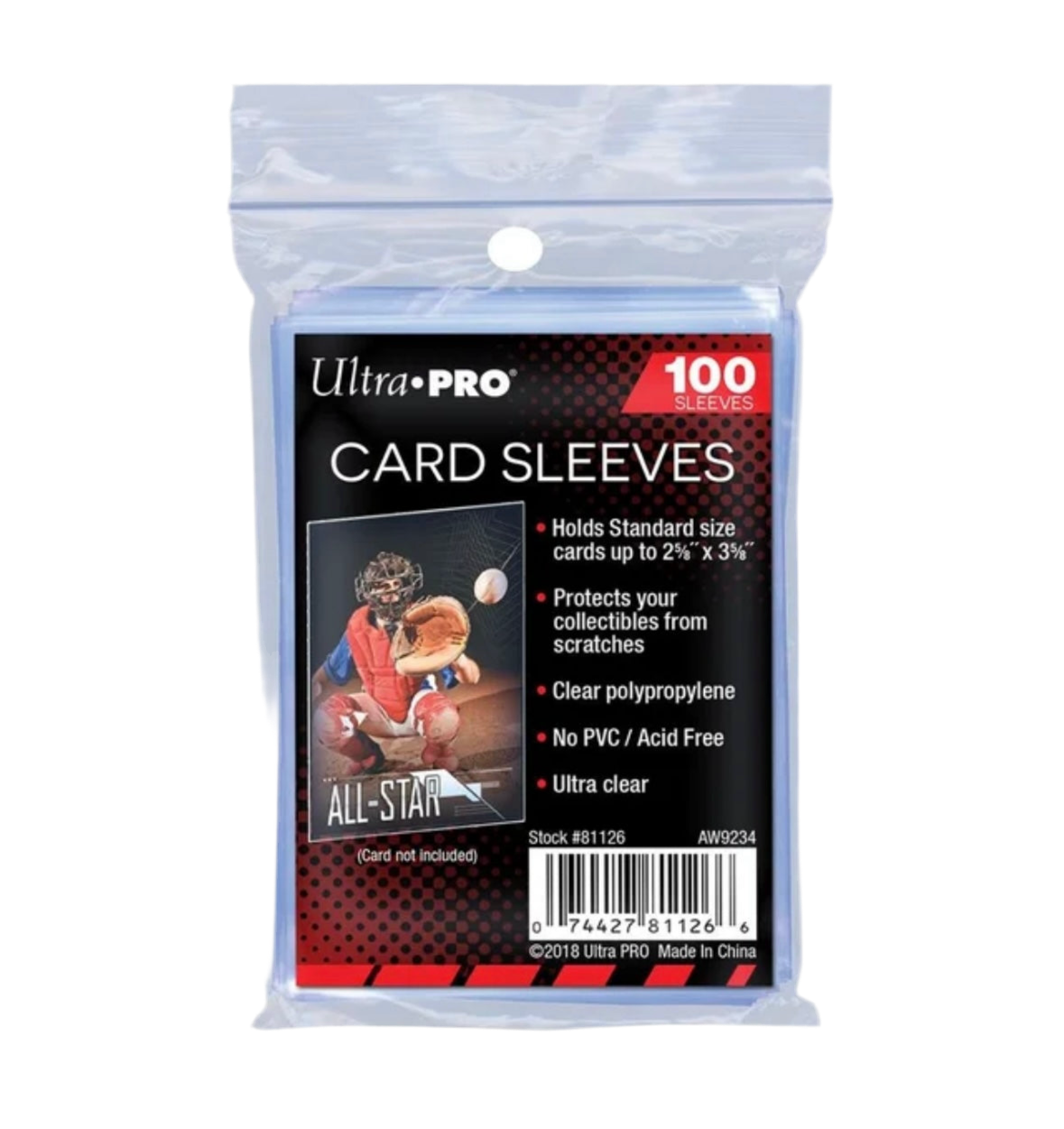 Ultra PRO soft Card sleeves (100 pieces)