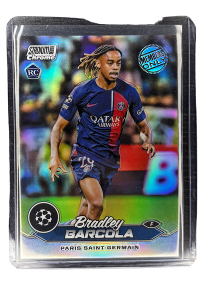2022-23 Topps chrome, Bradley Barcola, Rookie, Members only refractor