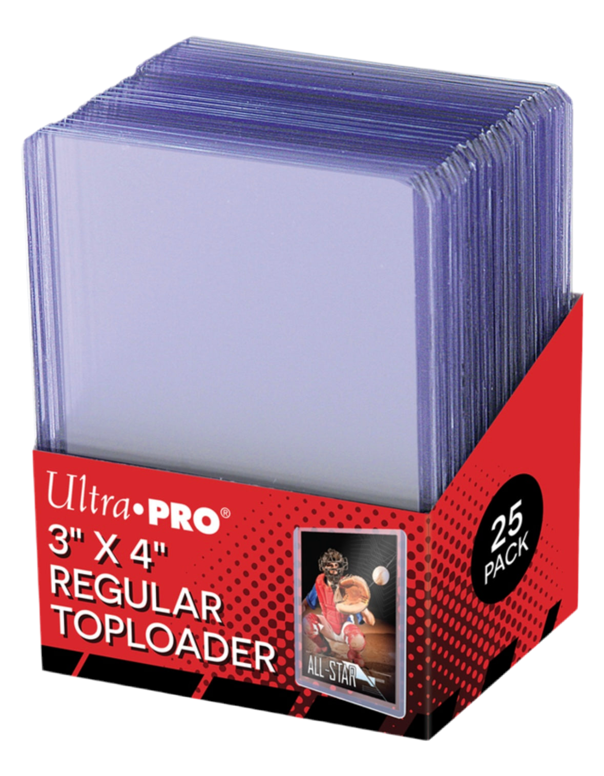 Ultra PRO Regular toploaders (25ct) for standard size cards